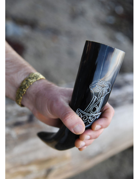 Martelo de chifre de Thor Mjölnir com...