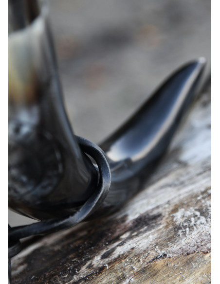 Trompa celta Vegvísir com suporte...