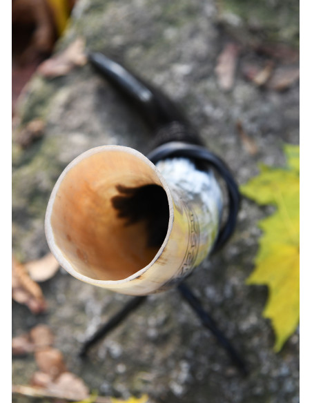 Chifre Viking Norse Wolf Fenrir com...