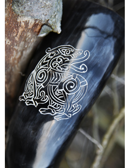 Chifre do Dragão Viking com suporte...