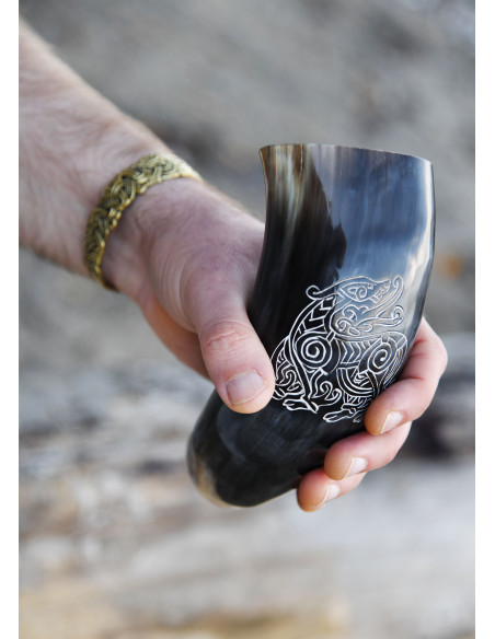 Chifre do Dragão Viking com suporte...