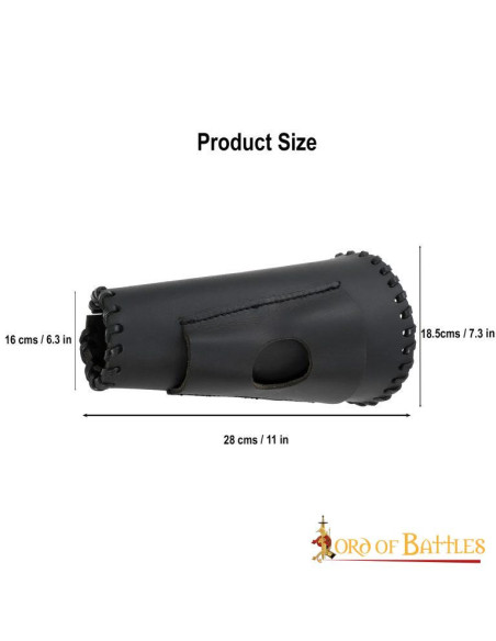 Pulseiras medievais com porta-faca