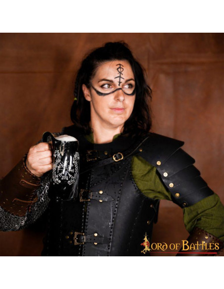 Caneca de cerveja celta Vegvísir...