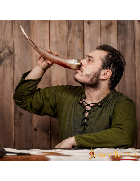 Chifre Viking de Olaf para beber...