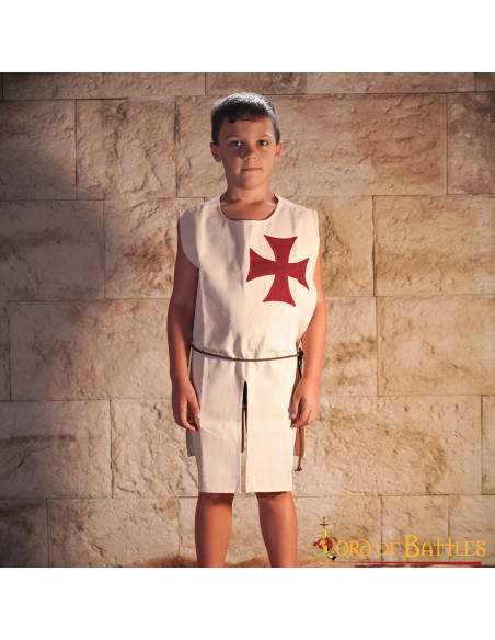 Sobretudo Medieval Crusader Infantil...