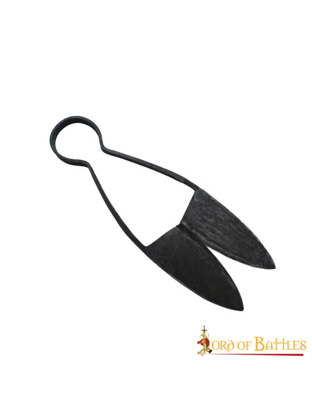 Tesoura medieval de ferro forjado à...