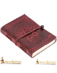 Pentáculo diário medieval, talismã (17,5x12,5 cm.)