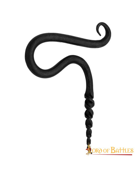 Saca-rolhas medieval forjado à mão...