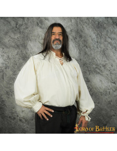 Camisa Elric Medieval e Renascentista - Ecru 2