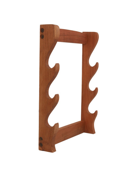 Suporte de parede de madeira para...