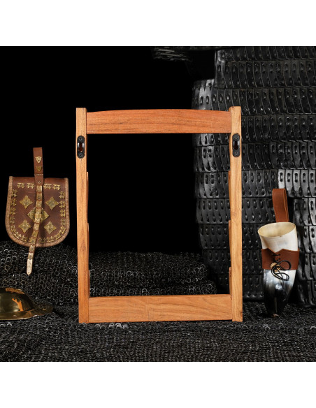 Suporte de parede de madeira para...