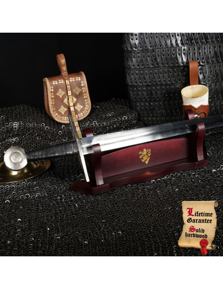 Suporte de secretária em madeira para...