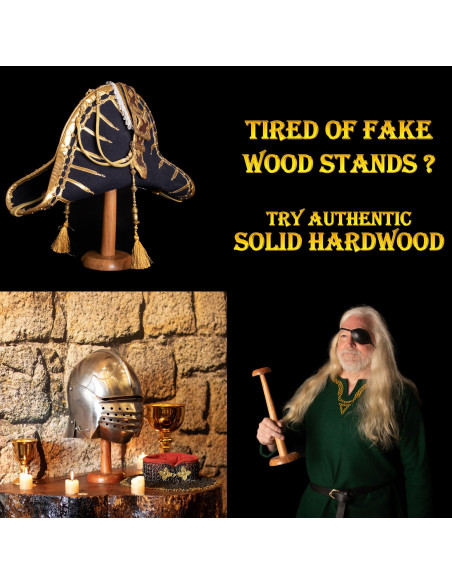 Suporte de madeira para pendurar...