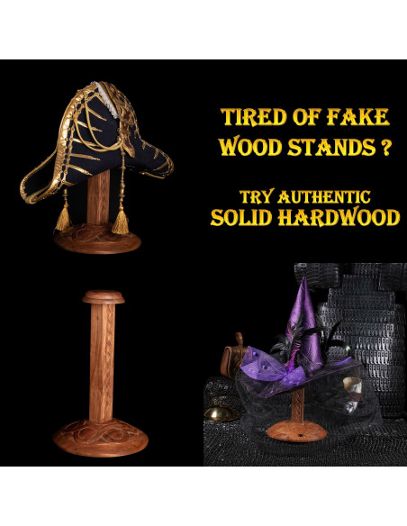 Suporte em madeira entalhada para...