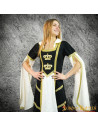 Vestido Queen Medieval verde garrafa