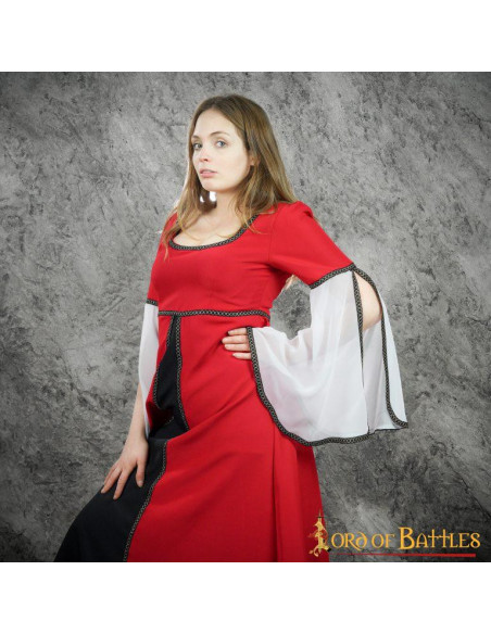 Vestido Medieval Courtesan Anne -...