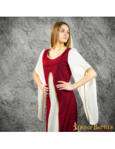 Vestido Medieval Aelis Courtesan - Garnet