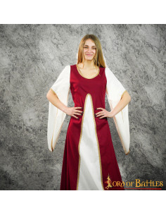 Vestido Medieval Aelis Courtesan - Garnet 2