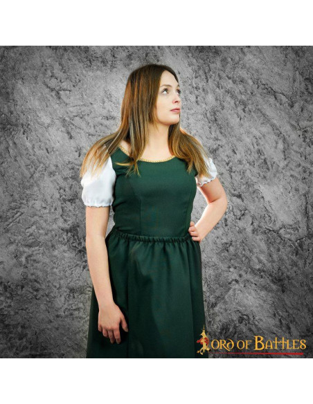 Saia e corpete de garçonete Goye...