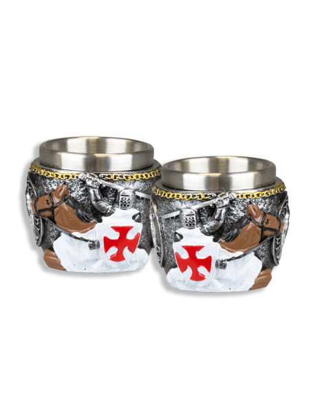 1 Copo Shot dos Cavaleiros Templários...