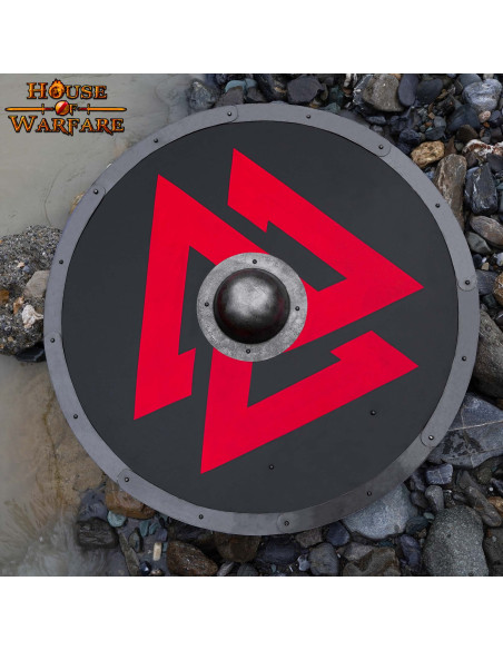 Umbo em aço para escudos Viking (19 cm.)