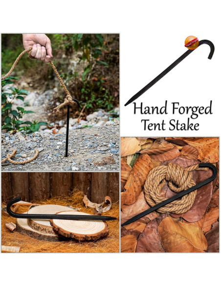 Estaca de Tenda (12")