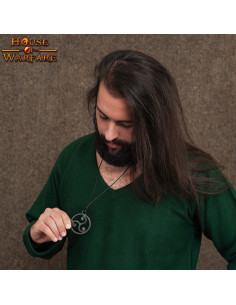 Pingente triskelion celta forjado à mão 2