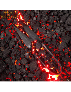 Tesoura medieval forjada à mão (14 cm.) 2