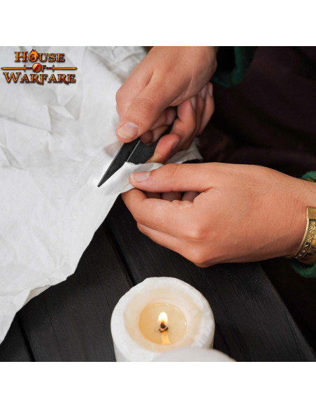 Tesoura medieval forjada à mão (14 cm.)