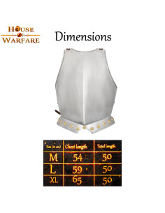 Couraça de armadura, peitoral, da Baixa Idade Média... 2