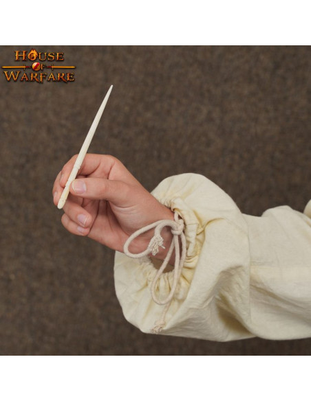 grampo de cabelo de osso medieval