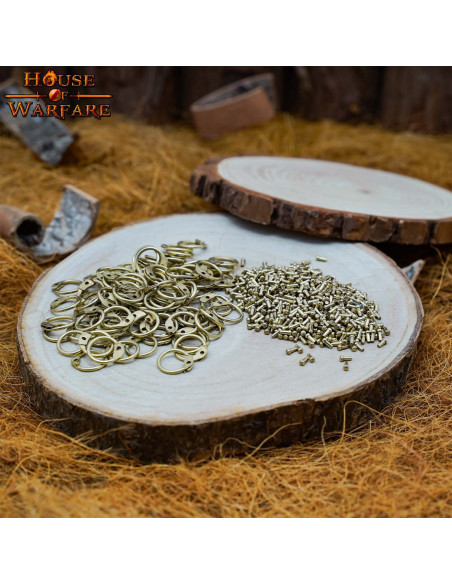 Conjunto de argolas redondas e...