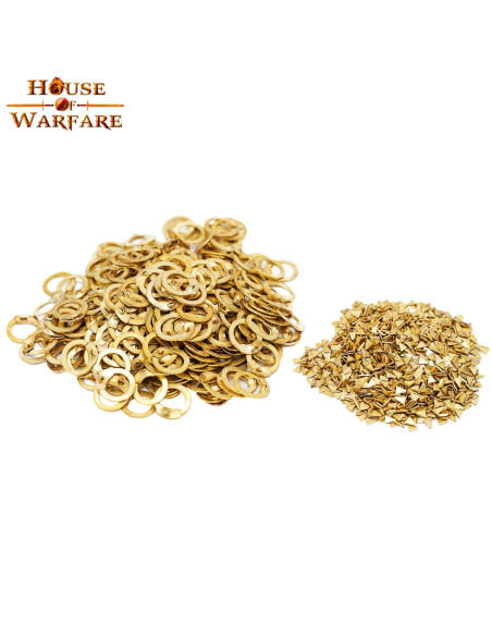 Conjunto de argolas redondas e...