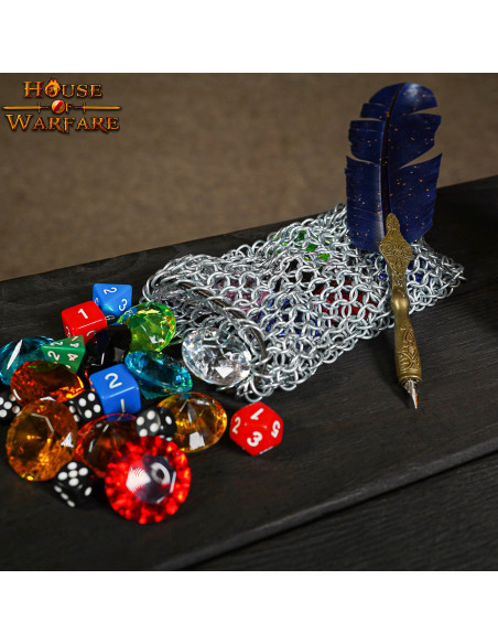 Bolsa de cota de malha medieval...