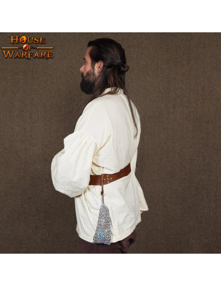 Bolsa de cota de malha medieval...