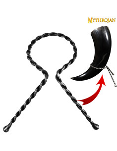 suporte de chifre de ferro forjado