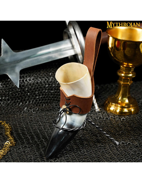 suporte de chifre de ferro forjado