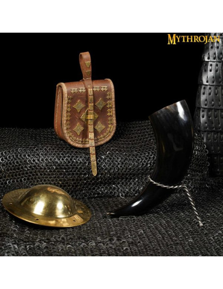 suporte de chifre de ferro forjado