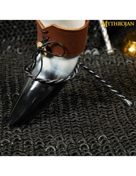 suporte de chifre de ferro forjado