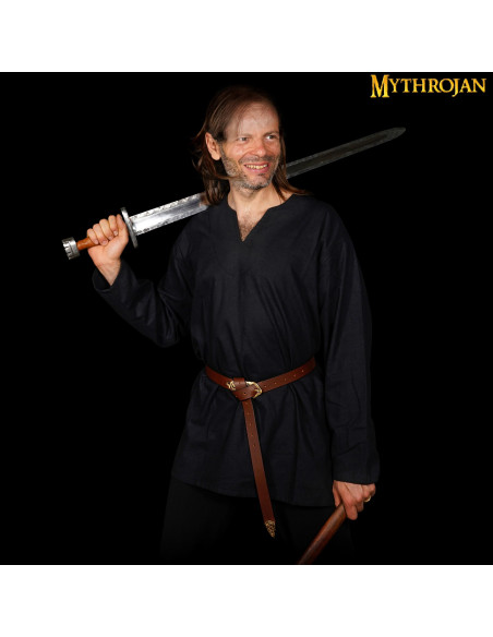 Túnica medieval Raider de corte largo...