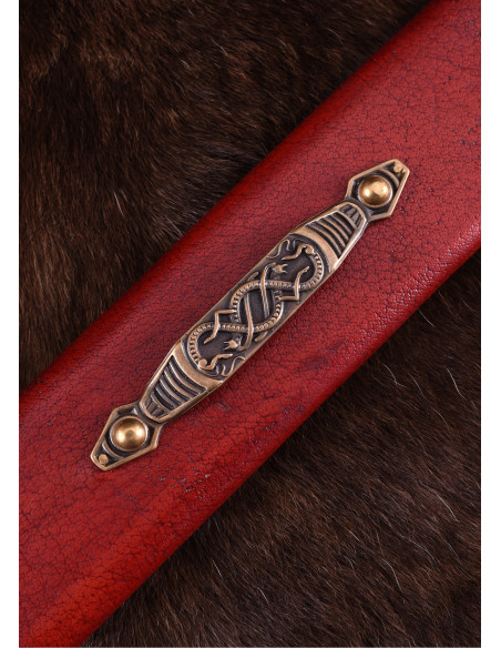 Espada viking Hedeby, S. IX, em aço...