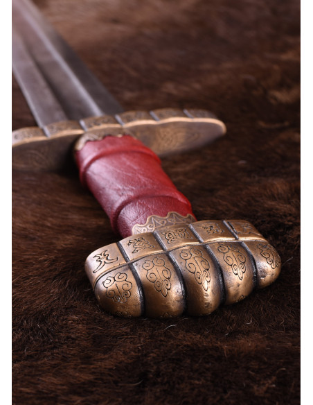 Espada viking Hedeby, S. IX, em aço...
