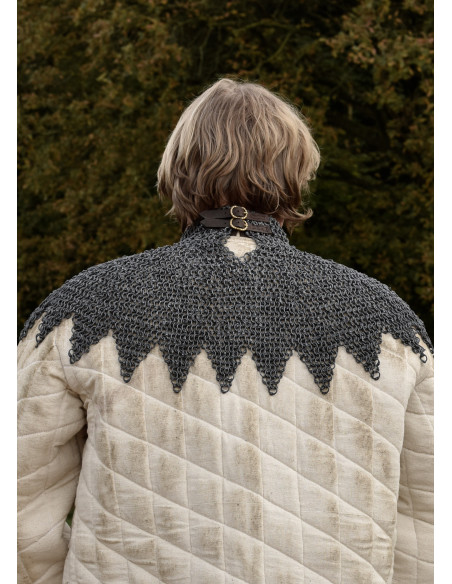 Manto do bispo em alumínio com tiras...