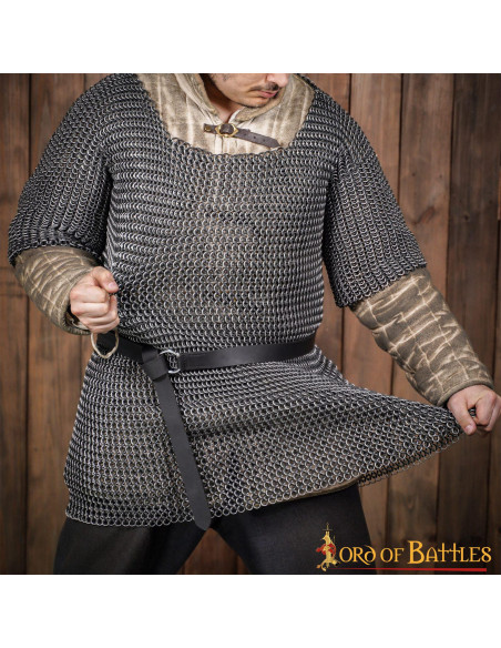 T-shirt meia manga em cota de malha...