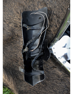 Proteção Pernas medievais em aço (séc. XV) 2