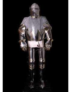 Armadura Churburg decorativa, sem suporte