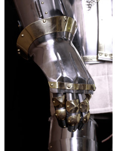 Armadura Churburg decorativa, sem suporte 2