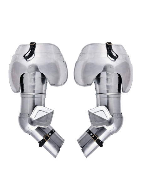 Braço de armadura medieval e...