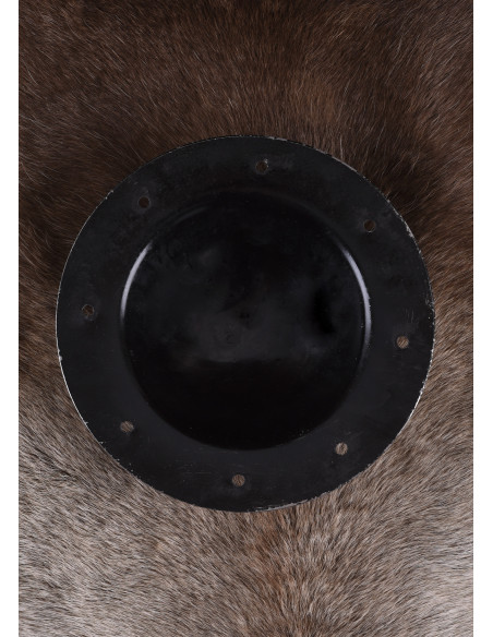 Umbo para escudo Viking, com rebites...