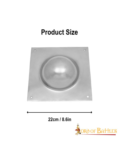 Umbo para escudos romanos, acabamento...